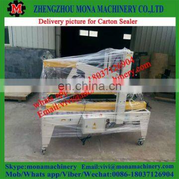 Automatic up and Down Adhesive Tape Beverages Case Sealing Machine Automatic Carton Case Joint Edge Sealing Packing Machine photo-2