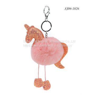Key Chain SJ06-1826  woven keychains wooden keychain