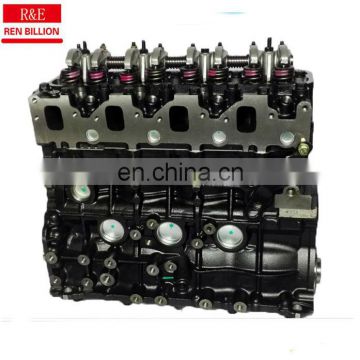 Auto parts 4JG1 motor diesel engine long block