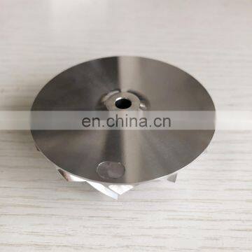 CT12 6+6 Blades 43.08/58.03mm 17291-67010 Turbocharger Milling/aluminum 2618 /billet Compressor Wheel for 17201-67010 photo-3