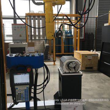 Golden Laser | Fanuc Robot Arm 3D Fiber Laser Cutting System for Shaped Tube Cutting photo-2