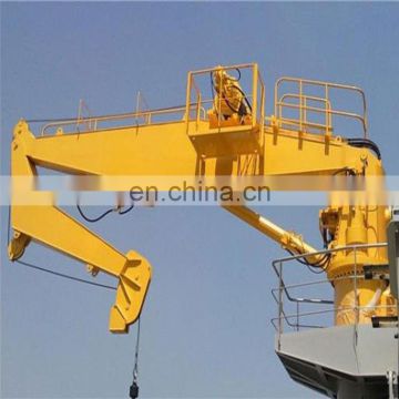 Marine Deck Hydraulic Telescopic Offshore Crane