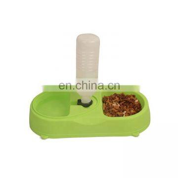 Double Food Grade Plastic Pet Bowl Dog Bowl