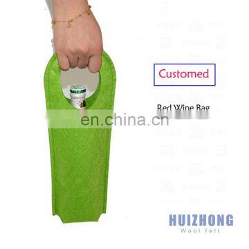 Colorful Colors Felt Collapsible Wine Insulated Bag photo-6