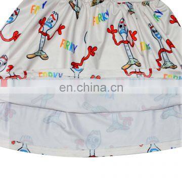 Summer Princess Print Dress Toddler Girls Dress Cute Fashion Summer Clothes