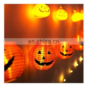 Halloween Lights hot selling high quality indoor led string printing scary lantern light for holiday pendant decoration