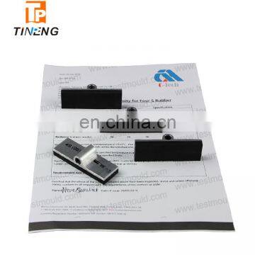 TRRL 1.250 and TRRL 3.0 4S Rubber slider for Pendulum skid resistance and friction tester spare parts