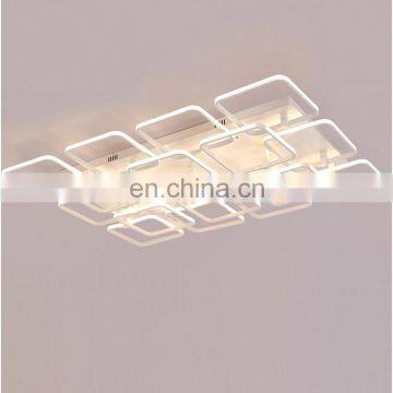 Rectangular led living room lighting ceiling lamp after the modern simple restaurant bedroom lights creative art lighting