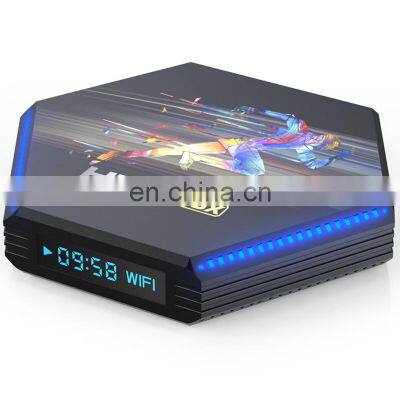 2021 Tv Box 1000M 8K 4GB 32GB 64GB 2.4G 5G Dual Wifi BT4.0 USB3.0 Rk3566 HK1 RBOX R2 Android 11 Smart TV Android OTT Box