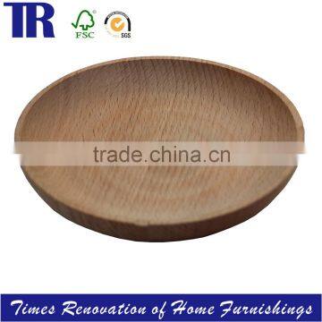 Wood Round Tray,Food Tray Plate,Natural Fruit Tray Plate