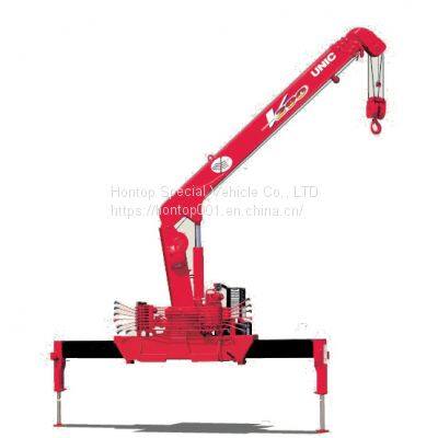 2ton, 3ton 4Ton,5Ton,6.3T,8Ton 10Ton 12 16 Ton Truck-mounted Straight Telescopic Arm Stiff Boom Crane for Truck photo-2