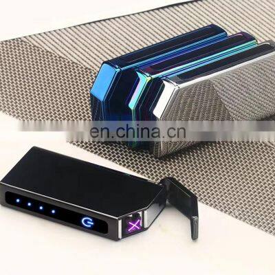 Metal Fancy Wholesale Rechargeable Candle Cigar Custom Usb Electric Cigarette Lighters photo-5