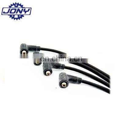 Silicon Ignition Cable Car Spark Plug Wire Set For PEUGEOT 405