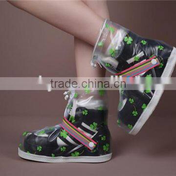 women lady rain shoe covers