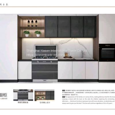 space aluminum kitchen cabinet