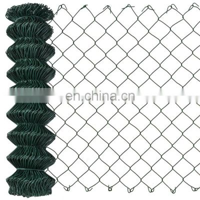 Galvanized Used Chain Link Fence in Roll/Chain Link Mesh/Diamond Wire Mesh