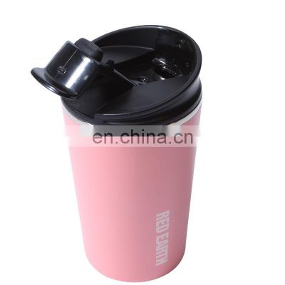 portable hiking camping travel double wall Stainless Steel Portable coffee mug double walled cups for tea