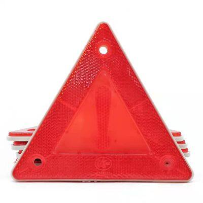 Car emergency fault reflective electronic sign warning triangle