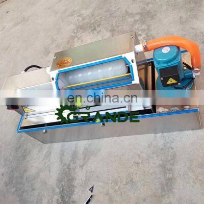 Best Selling Small Scale Quail Egg Shelling Machine Small Quail Egg Sheller for Boiled Quail Eggs Electric Motor Driving