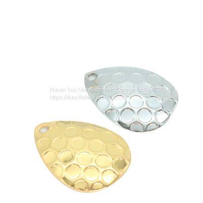 Duuv Sequin Precision Polishing Noise Nickel Plating Blades Spinner DIY MInnow VIB Popper Fishing Lure Accessories