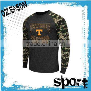 2016 Latest Design Men's Subliamted Two Tone Blank Baseball Shirt