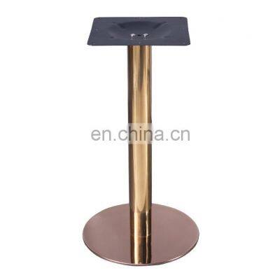 Table Base Luxury Round Marble Furniture Restaurant Coffee Dining Chrome Tulip Modern Stainless Steel Metal Table Base Gold