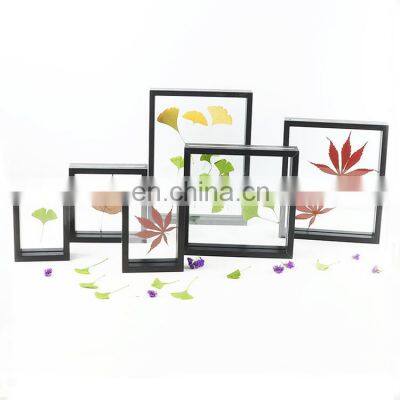 K&B Wholesale Home Decorative Dried Flower Leaves Wood MDF Picture Photo Frames photo-5