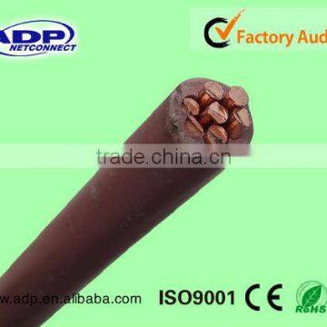 solid/stranded copper conductor PVC insulation electrical wire