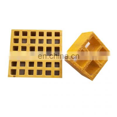 High strength 38mm walkway frp fiberglass grating