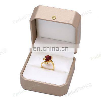 2021 Hot-selling PU Leather Jewelry Box Luxury Leather Ring Box