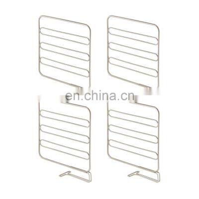Versatile Metal Wire Closet Shelf Separator for Organization in Bedroom, Bathroom, Kitchen and Office Shelf photo-5