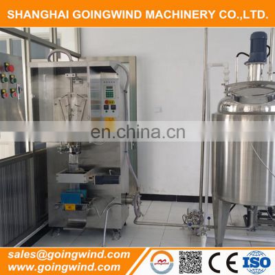 Auto 50ml liquid sachet packing machine automatic 100ml to 1000ml pillow bag filling machinery cheap price for sale