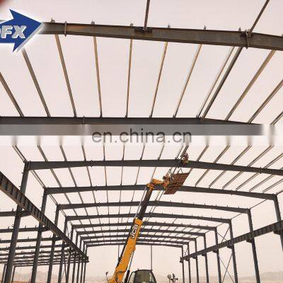 Verified Manufacturer 27.5x10.5x5 Light Construction Material Steel Structure Building Warehouse