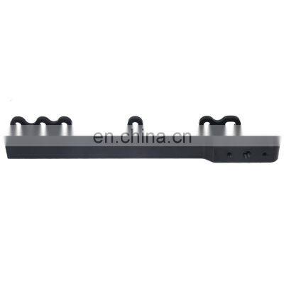Black High Volume Fuel Rail For CR-X D15B7 D15B8 D16A6 D16Z6