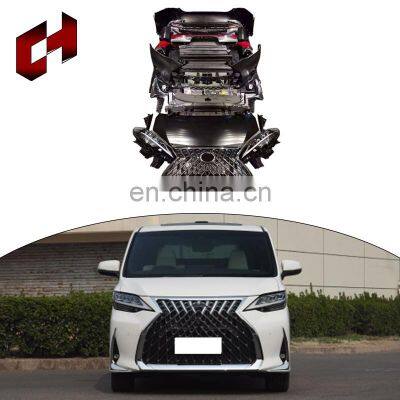 Ch Ducktail Spoiler Side Stepping Brake Turn Signal Lamp Conversion Bodykit For Toyota Alphard 2015-On To Lexus Lm