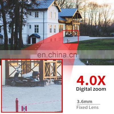 WIFI Wireless 5MP PTZ Security IP Camera 4X Digital Zoom CCTV HD AI Human Tracking Outdoor Surveillance Bullet Cam CamHi APP photo-3