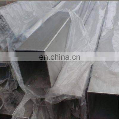 Rectangular Stainless Steel Tube AISI SS Hollow Stainless Steel Square Pipe Tube Price