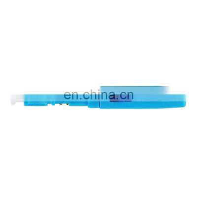 Hanxin ftth optical fiber K6 quick adapter equipment indoor duplex st fc sc lc upc apc flat cable fast connector