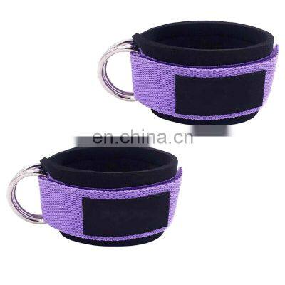 Cable Attachment Fitness Weight Workout Cable Ankle Straps for Cable Machines photo-3