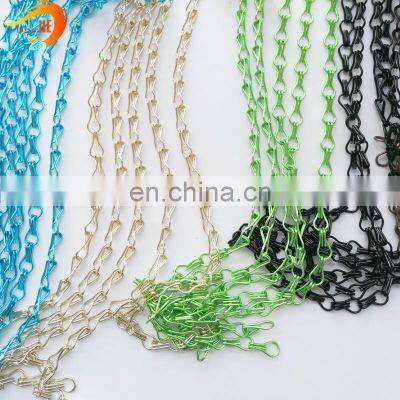 high quality flexible space divider aluminum chain link curtain producer