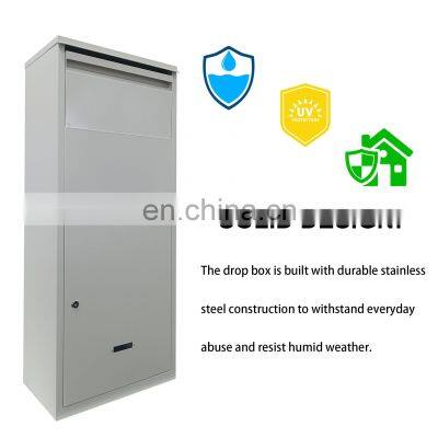 Parcel Delivery Box Factory Direct Drop&standing Box With Security Lock Door Drop Box photo-5