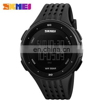 fashion watches unisex skmei factory watch cheap wrist men watch black waterproof sport digit for men