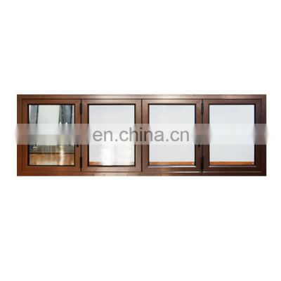 Home thermal break aluminum alloy folding windows good lighting and ventilation