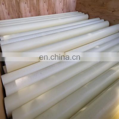 High Mechanical Strength Nylon Bar 8- 200 mm Diameter Natural Color Extrusion Nylon Rod