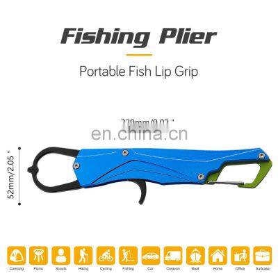 New Outdoor Fishing Tackle Gun Type Fish Control Pliers Aluminum Alloy Luya Fish Mouth Pliers photo-3