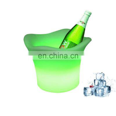 Factory Direct Custom Cooling Restaurants Bucket Champagne LED Wine Coolers & Holders Customized Accepted