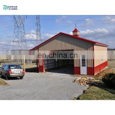 prefabricated construction build modular steel structure warehouse home steel hangar