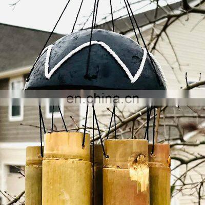 Hot Sale Bamboo Wind Chime, Garden Yard Patio Balcony Outdoor Indoor Wind Chimes Hanging Decoration Vietnam Supplier photo-3