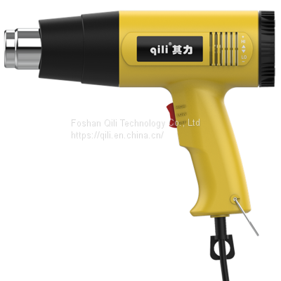 Qili 866b Stepless Temperature Control Heat Shrink Gun 2000W 220V/240V Hot Air Gun Air Spray Gun