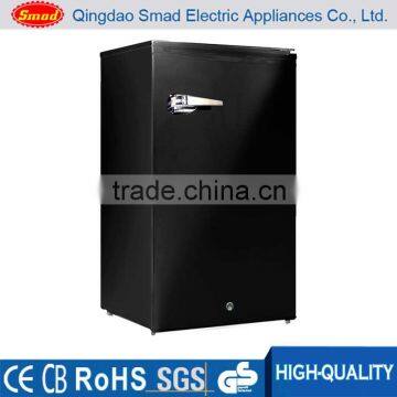 Solid door defrost fridge convertible bar fridge with lock